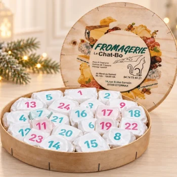Calendrier avent fromage Le Chat-bo 2026
