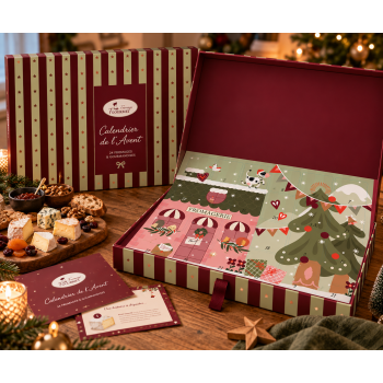 Calendrier avent fromage gourmet 2026