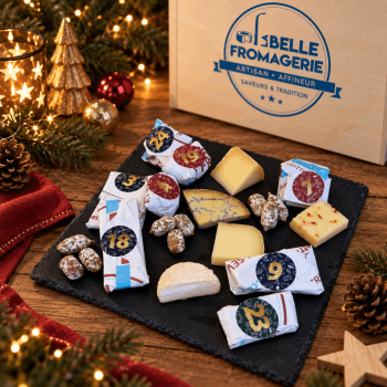 Calendrier avent saucisson et fromage